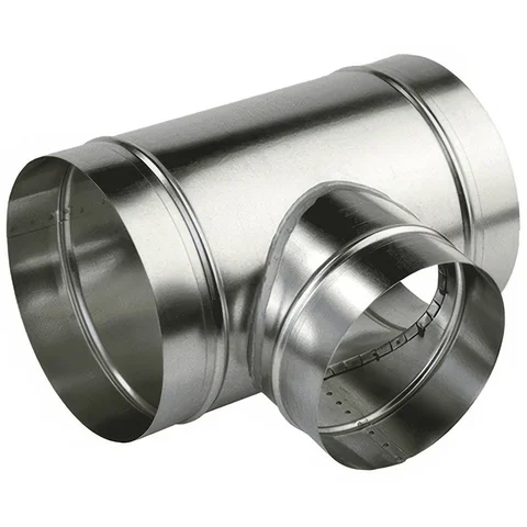 Тройник НЕОКЛИМАТ оцинкованный 90 D 160/125 0,5 мм