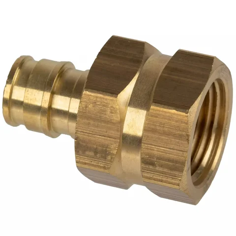 Штуцер Usystems с внутренней резьбой латунный для труб PE-Xa 20-Rp3/4"ВР, тип 1