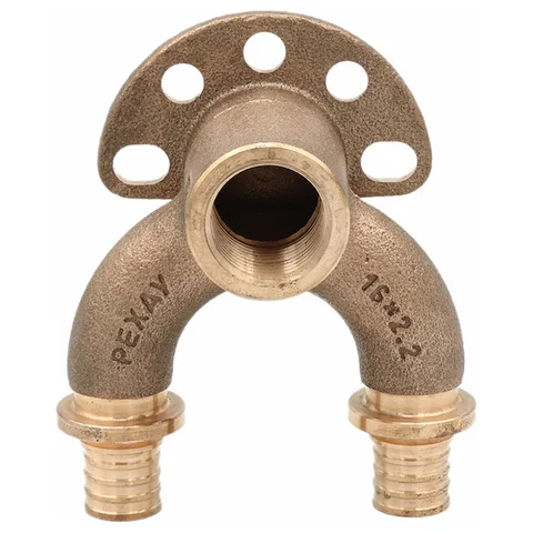 Угольник REHAU настенный ВР 16/16-1/2" RX+ короткий , бронза