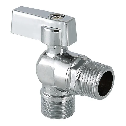 Кран шар. Valtec VT.392.N.05 угловой 1/2" х 3/4" для подключения сантехприборов (14/68)