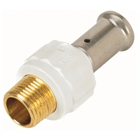 Муфта HENCO НР ПВДФ пресс, 16x1/2"