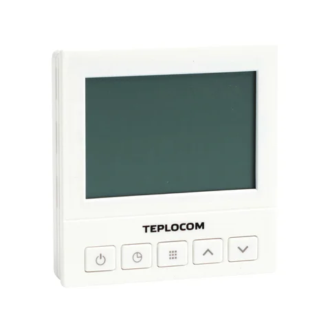 Термостат комнатный Teplocom TS-Prog-220/3A, проводной, прогр., реле 250В, 3А