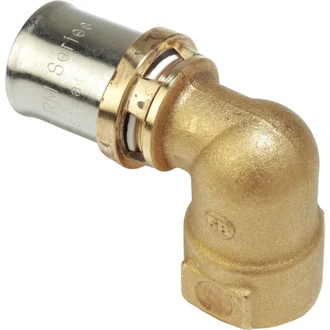 Угольник-пресс Giacomini латунь ВР 20x3/4", RM129Y047