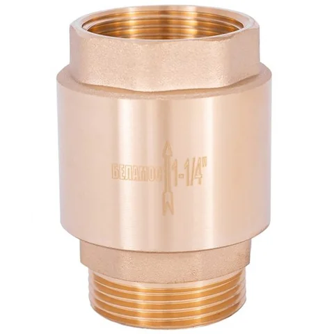 Клапан обратный BELAMOS FV-D 1.25" латунь / внешн. резьба