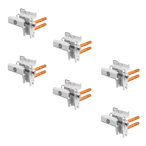 Комплект настенных кронштейнов Royal Thermo Insignia Design Fix RAL9016 х 6