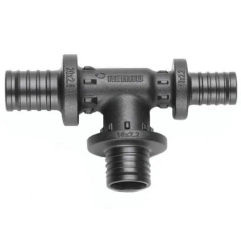 Тройник REHAU с уменьшенным боковым проходом 40-32-40 PX, PPSU