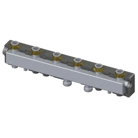 Гребёнка ELSEN DN25 1 1/2" 4х1 1/2" 35 м3/ч