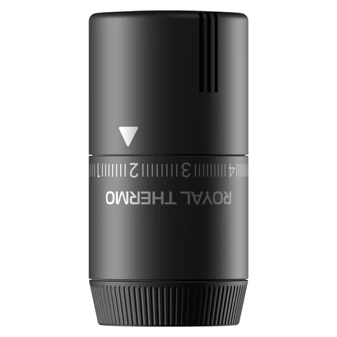Термоголовка жидкостная Royal Thermo Design М30х1,5 (черный)