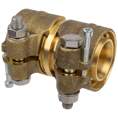 Соединитель зажимной Usystems для полимерных труб PN6 32x2,9-32x2,9