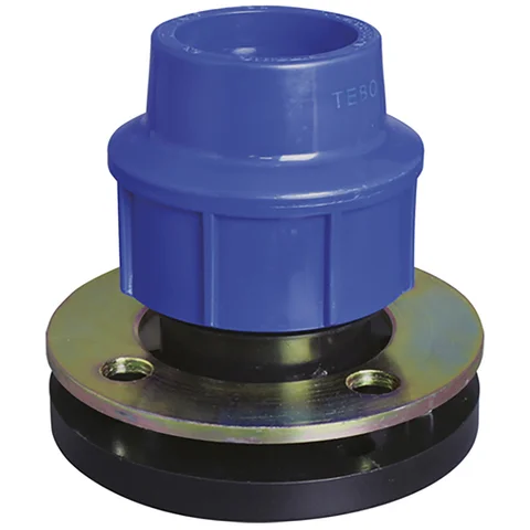 Соединение фланцевое TEBO ПНД 75x2.1/2" с ответн. фланц. кольцом ст.3