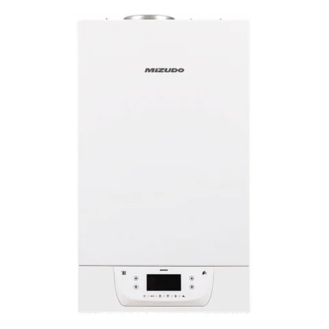 Котел газовый конденсационный MIZUDO STYLE CONDENS M36T настен, 1 конт., OPT, закр. кам. сгор