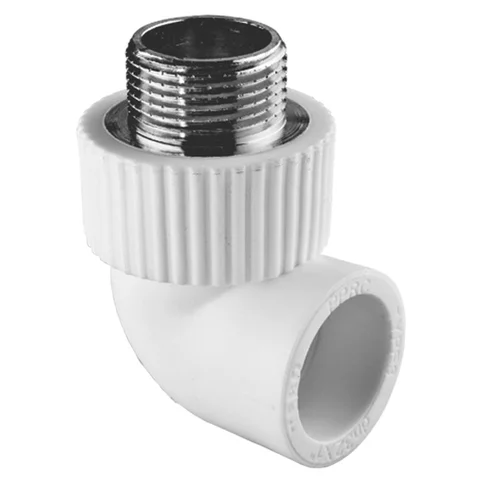 Угольник TEBO бел. PP-R комб. 32х1/2" НР (15/90), арт. 030030609