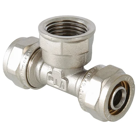 Тройник обжимной с ВР 32*1 1/4" внутренняя резьба (Valtec)