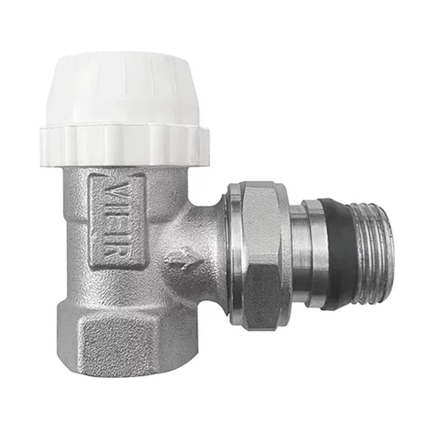 Клапан VIEIR термостатический угл. верх. 1/2" (80/10) VR280