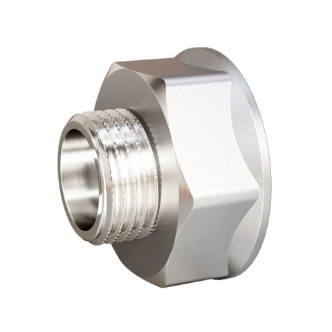 Переходник латунный LD LD Pride DN50х40 (2"ВР х 1 1/2"НР) лат ник с бирк