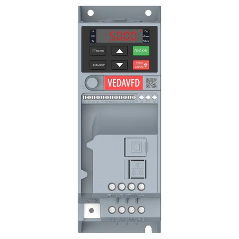Преобразователь частотный VEDA Drive VF-51 2,2 кВт (380В,3 фазы) ABA00007