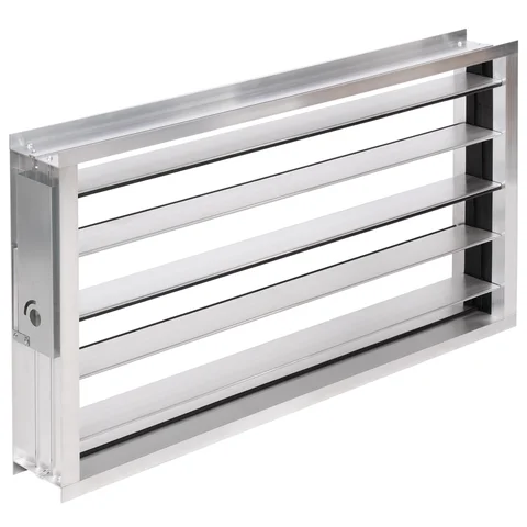 Клапан воздушный с подставкой под электропривод SHUFT DRr 800x500