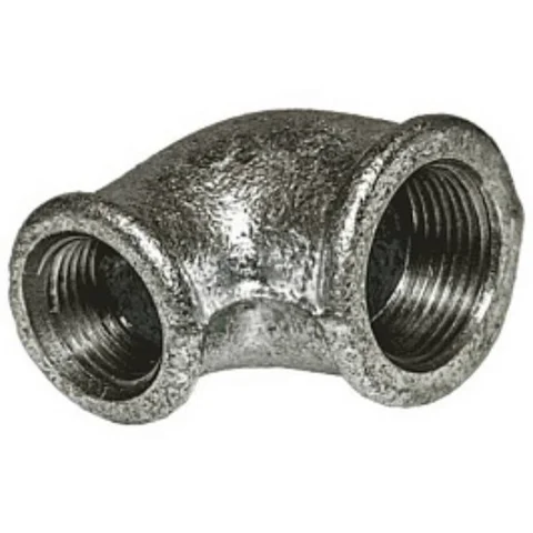 Угольник FITTEX чуг перех оц Ду20х15 (3/4"х1/2") м/м