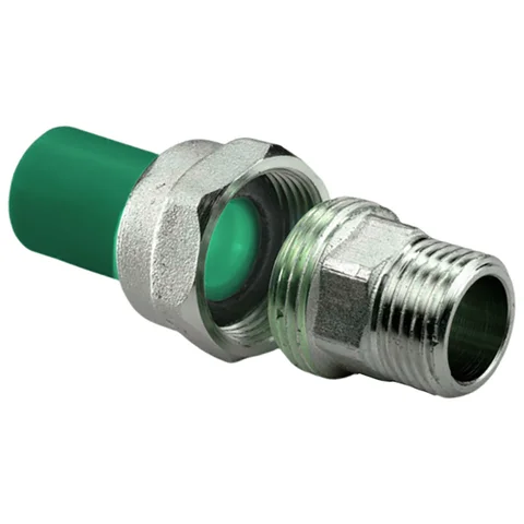 Муфта комбинир. раз. ПП AntiFire D40-1 1/4"НР Green 034074