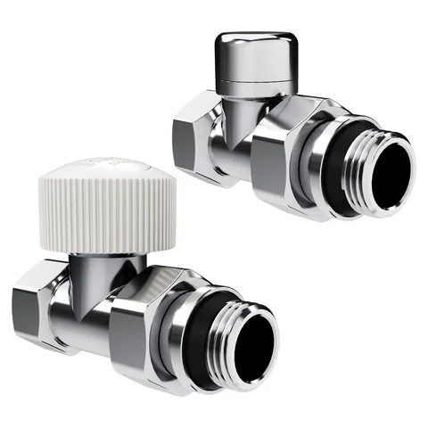 Набор термостатический прямой Royal Thermo Design 1/2"М30х1,5 (Хром)