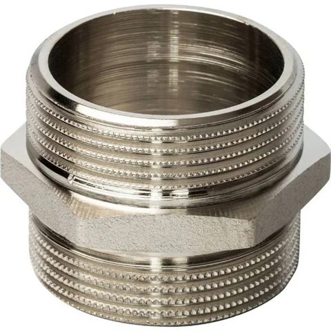 Ниппель HH никелированный 1"1/4 SFT-0004-114114 STOUT