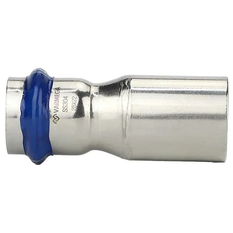 Муфта-вставка VARMEGA однораструбная Inox Press переходная 28ax22