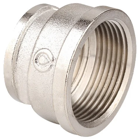Муфта Gappo переходная ВР-ВР никелированная 3/4" х 1/2"
