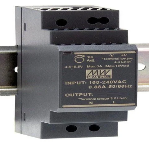 Блок питания MEAN WELL HDR-30-24 24В,1.5А,36Вт