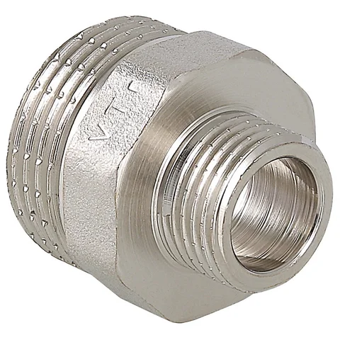 Ниппель-переходник НН наружная резьба 2"х 1/2" (Valtec VT 580) уп 10 шт