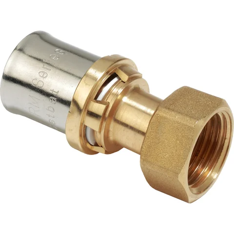 Муфта-пресс Giacomini латунь НГ 16x1/2", RM179Y113