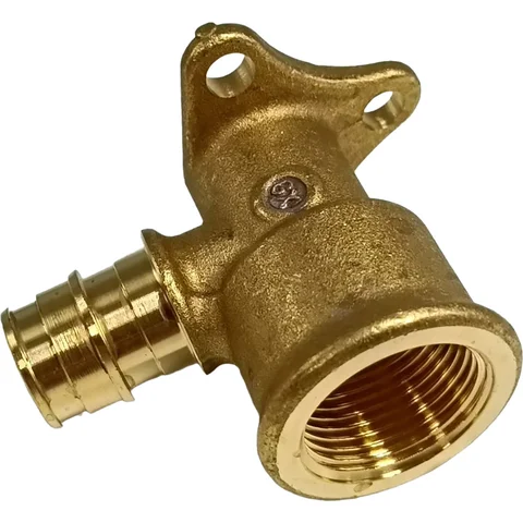 Угольник Giacomini для системы GX ВР 16x1/2" с настенным креплением, GX139Y003